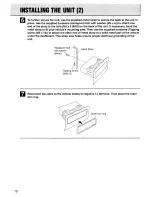 Preview for 16 page of Sanyo ECD-T1780DV Installation And Operation Manual