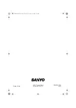 Preview for 50 page of Sanyo ECD-T1820 Operating Instructions Manual