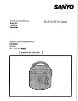 Sanyo ECJ-AC4C Instruction Manual preview