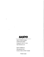 Preview for 16 page of Sanyo ECJ-AC4C Instruction Manual