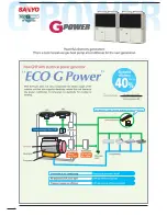 Предварительный просмотр 8 страницы Sanyo ECO G SGP-EGW190M2G2W Specification Sheet