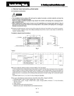 Предварительный просмотр 61 страницы Sanyo ECO G SGP-EGW190M2G2W Technical Data Manual