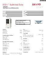 Sanyo ECO-i CHDX14053 Datasheet preview