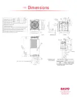 Предварительный просмотр 2 страницы Sanyo ECO-i CHDX14053 Datasheet