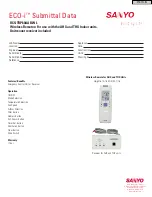 Preview for 1 page of Sanyo ECO-i RCS-TRP80AAB.WL Datasheet