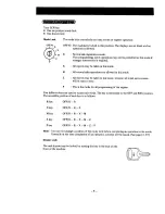 Preview for 9 page of Sanyo ECR365 Insruction Manual