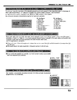 Preview for 13 page of Sanyo EF10NZ - SXGA LCD Projector Owner'S Manual