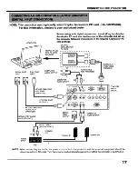 Preview for 17 page of Sanyo EF10NZ - SXGA LCD Projector Owner'S Manual