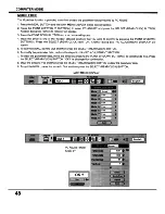 Preview for 48 page of Sanyo EF10NZ - SXGA LCD Projector Owner'S Manual