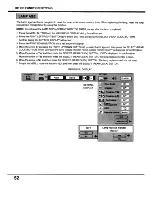 Preview for 52 page of Sanyo EF10NZ - SXGA LCD Projector Owner'S Manual