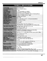 Preview for 57 page of Sanyo EF10NZ - SXGA LCD Projector Owner'S Manual