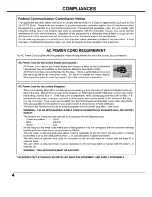 Preview for 4 page of Sanyo EF30NL - SXGA LCD Projector Owner'S Manual