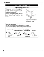 Preview for 8 page of Sanyo EF30NL - SXGA LCD Projector Owner'S Manual