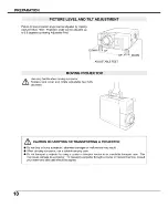 Preview for 10 page of Sanyo EF30NL - SXGA LCD Projector Owner'S Manual