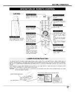 Preview for 17 page of Sanyo EF30NL - SXGA LCD Projector Owner'S Manual