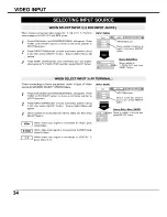 Preview for 34 page of Sanyo EF30NL - SXGA LCD Projector Owner'S Manual