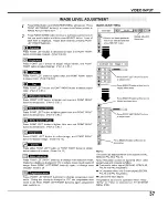 Preview for 37 page of Sanyo EF30NL - SXGA LCD Projector Owner'S Manual