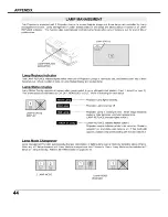 Preview for 44 page of Sanyo EF30NL - SXGA LCD Projector Owner'S Manual