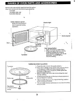 Preview for 5 page of Sanyo EM-607T Instruction Manual And Cooking Manual