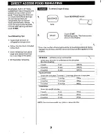 Preview for 11 page of Sanyo EM-607T Instruction Manual And Cooking Manual