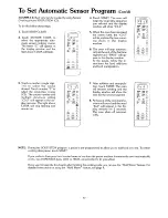 Предварительный просмотр 17 страницы Sanyo EM-870F Instruction Manual