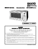 Sanyo EM-A5200SW Service Manual preview