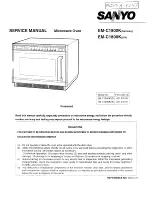 Sanyo EM-C1800K Service Manual предпросмотр