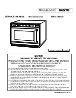 Sanyo EM-C180US Service Manual preview