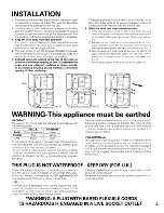 Preview for 5 page of Sanyo EM-C1900 Instructions Manual