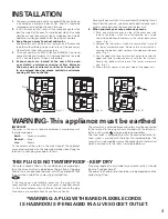 Предварительный просмотр 5 страницы Sanyo EM-C1901 Operating Instructions Manual