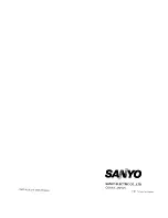 Предварительный просмотр 17 страницы Sanyo EM-C2000 Operating Instructions Manual