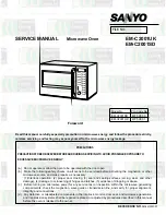 Sanyo EM-C2001SD Service Manual предпросмотр