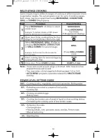 Предварительный просмотр 13 страницы Sanyo EM-C6786V - Microwave Oven With Convection Instruction Manual And Cooking Manual