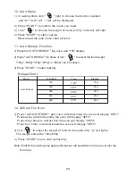 Предварительный просмотр 21 страницы Sanyo EM-C8787B Instruction Manual