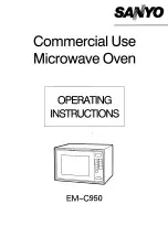 Sanyo EM-C950 Operating Instructions Manual предпросмотр