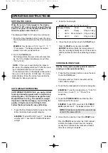 Предварительный просмотр 9 страницы Sanyo EM-FL10N Instruction Manual