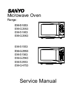 Preview for 1 page of Sanyo EM-G2053 Service Manual