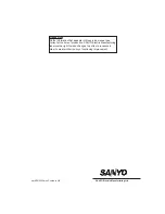 Предварительный просмотр 23 страницы Sanyo EM-G4750ECO Service Manual