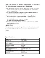 Предварительный просмотр 3 страницы Sanyo EM-G7786V Instruction Manual