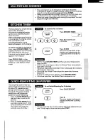 Предварительный просмотр 13 страницы Sanyo EM-M105 Instruction Manual