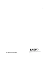 Предварительный просмотр 16 страницы Sanyo EM-M470WS Service Manual