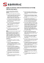 Предварительный просмотр 4 страницы Sanyo EM-S1000 Instruction Manual