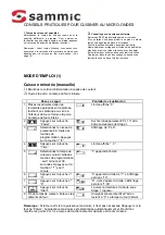 Предварительный просмотр 42 страницы Sanyo EM-S1000 Instruction Manual