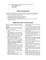 Предварительный просмотр 6 страницы Sanyo EM-S105AS Instruction Manual