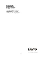 Предварительный просмотр 13 страницы Sanyo EM-S105AS Instruction Manual