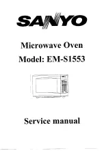 Sanyo EM-S1553 Service Manual preview