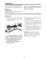 Предварительный просмотр 9 страницы Sanyo EM-S1577W Instruction Manual