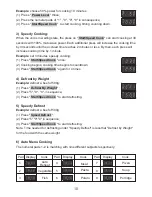 Предварительный просмотр 11 страницы Sanyo EM-S1577W Instruction Manual