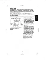 Preview for 9 page of Sanyo EM-S2585B Instruction Manual And Cooking Manual