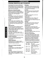 Предварительный просмотр 18 страницы Sanyo EM-S2588B Instruction Manual And Cooking Manual